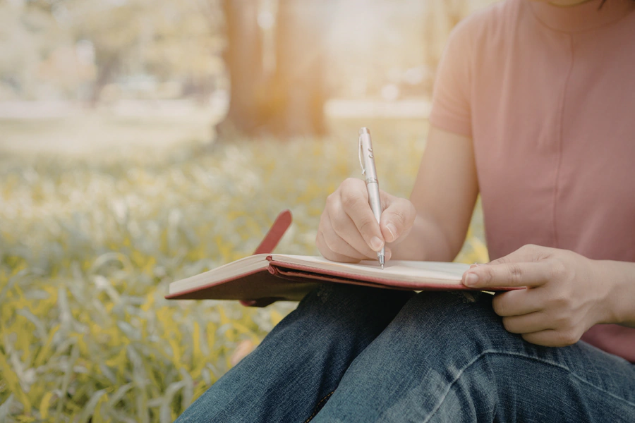 Young person finding safe, judgment-free space for mental health support and emotional wellness