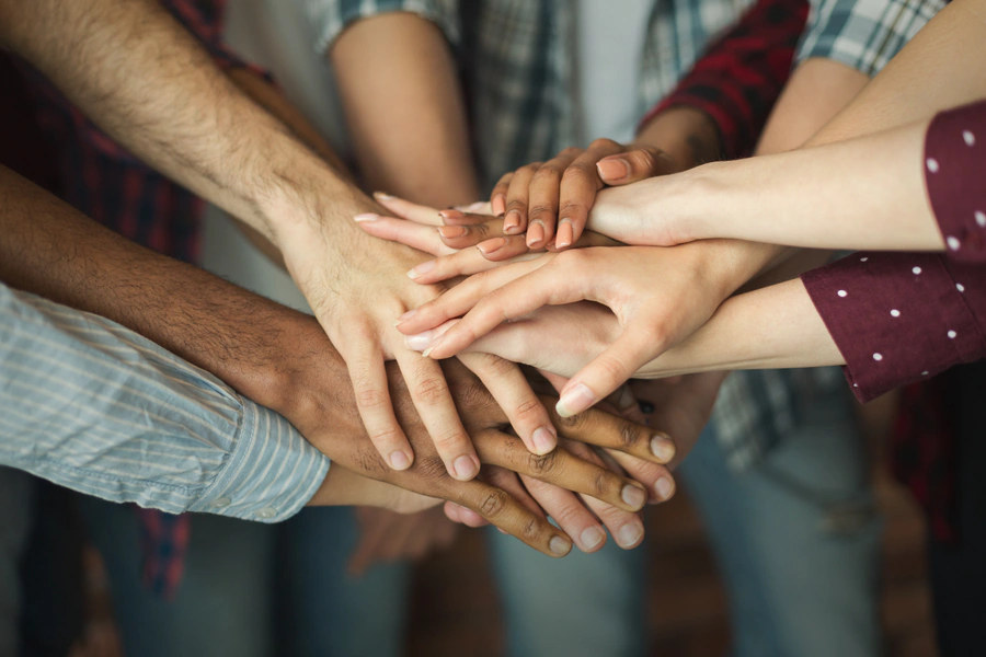 Diverse and inclusive mental health community where everyone belongs regardless of background or identity