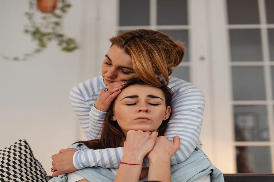 Young couple growing together through relationship counseling and emotional support